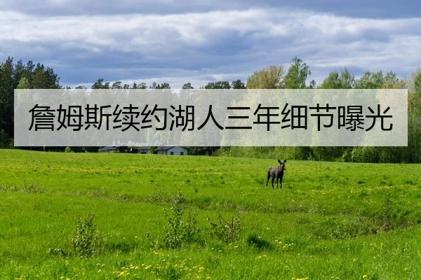 詹姆斯续约湖人三年细节曝光
